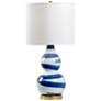 2_Wildwood Essex 19 1/2" High Cobalt White Accent Table Lamp