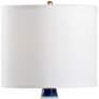 4_Wildwood Essex 19 1/2" High Cobalt White Accent Table Lamp more views