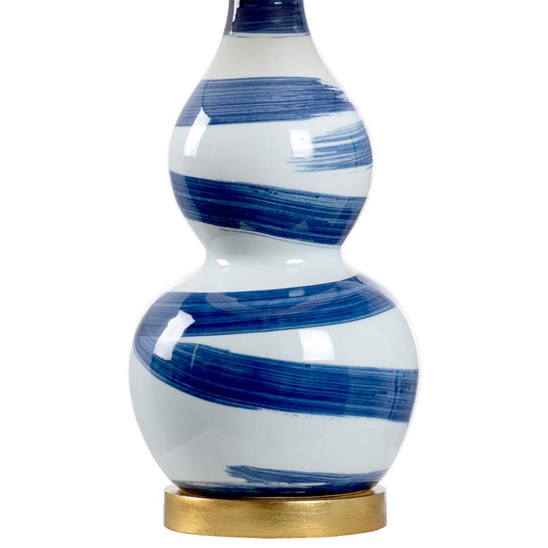 Image 5 Wildwood Essex 19 1/2" High Cobalt White Accent Table Lamp more views