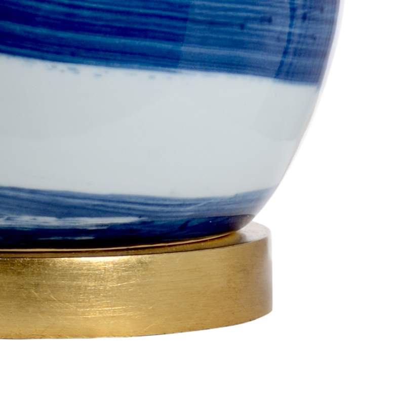 Image 6 Wildwood Essex 19 1/2" High Cobalt White Accent Table Lamp more views
