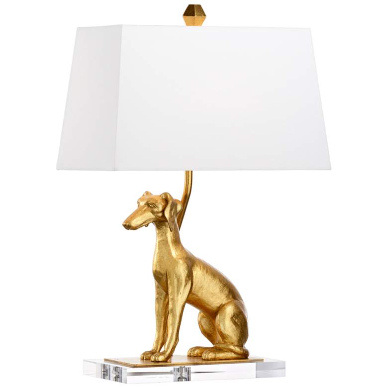 Image 2 Wildwood Flossie 17"H Left Antique Gold Accent Table Lamp