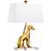 Wildwood Flossie 17"H Right Antique Gold Accent Table Lamp