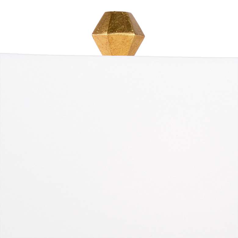 Image 3 Wildwood Flossie 17"H Right Antique Gold Accent Table Lamp more views