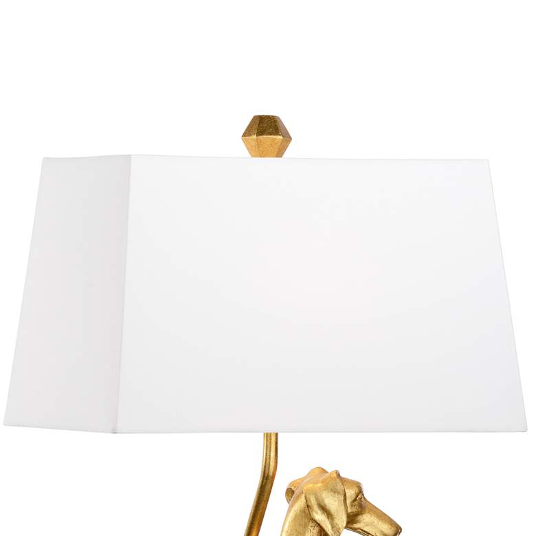 Image 4 Wildwood Flossie 17"H Right Antique Gold Accent Table Lamp more views