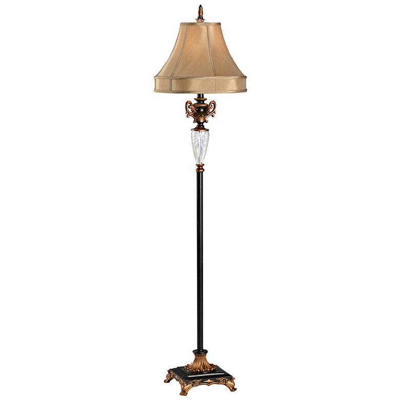 Image 1 Wildwood Footed Bronze Floor Lamp