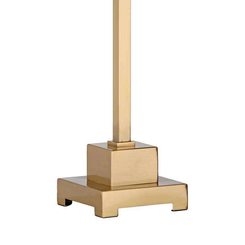 Image 2 Wildwood Forest Brushed Brass Buffet Table Lamp more views