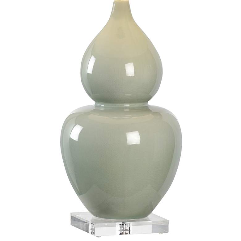 Image 5 Wildwood Fulton 31" High Green Crackle Glaze Ceramic Vase Table Lamp more views