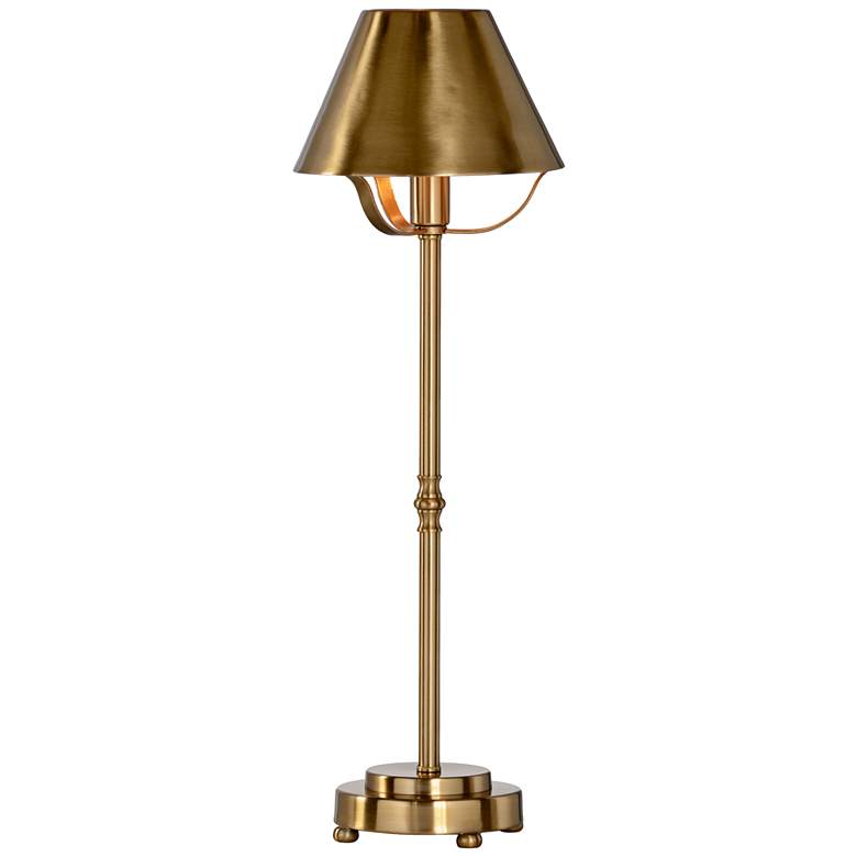 Image 2 Wildwood Hayes Tarnished Brass Table Lamp