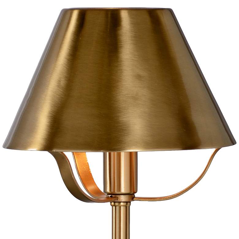 Image 4 Wildwood Hayes Tarnished Brass Table Lamp more views