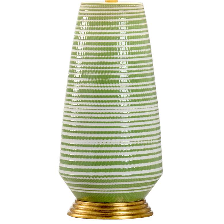 Image 5 Wildwood Hive Green White Glaze Ceramic Accent Table Lamp more views