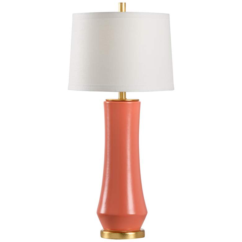 Image 2 Wildwood Landover Matte Coral Ceramic Accent Table Lamp