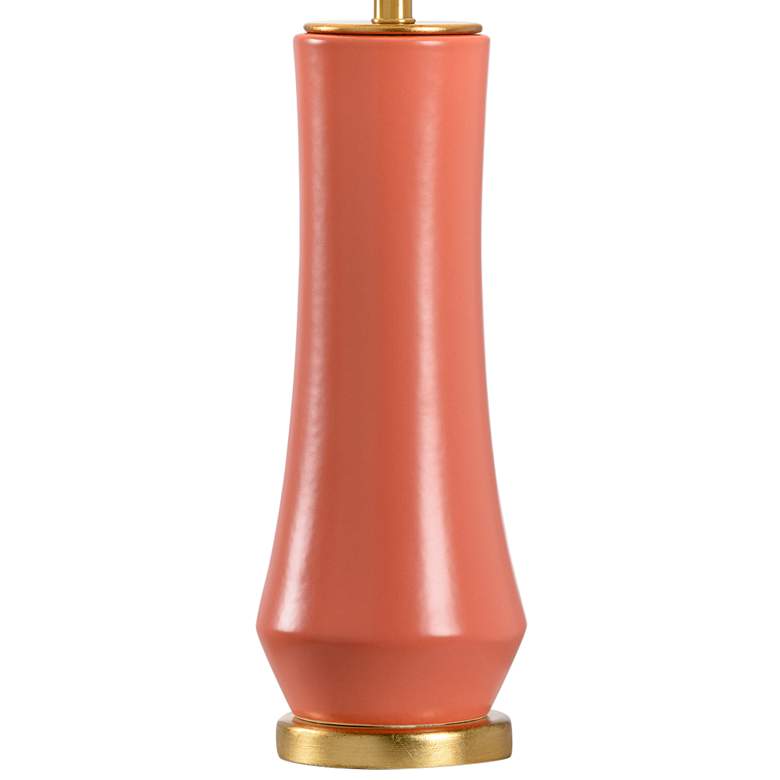 Image 5 Wildwood Landover Matte Coral Ceramic Accent Table Lamp more views