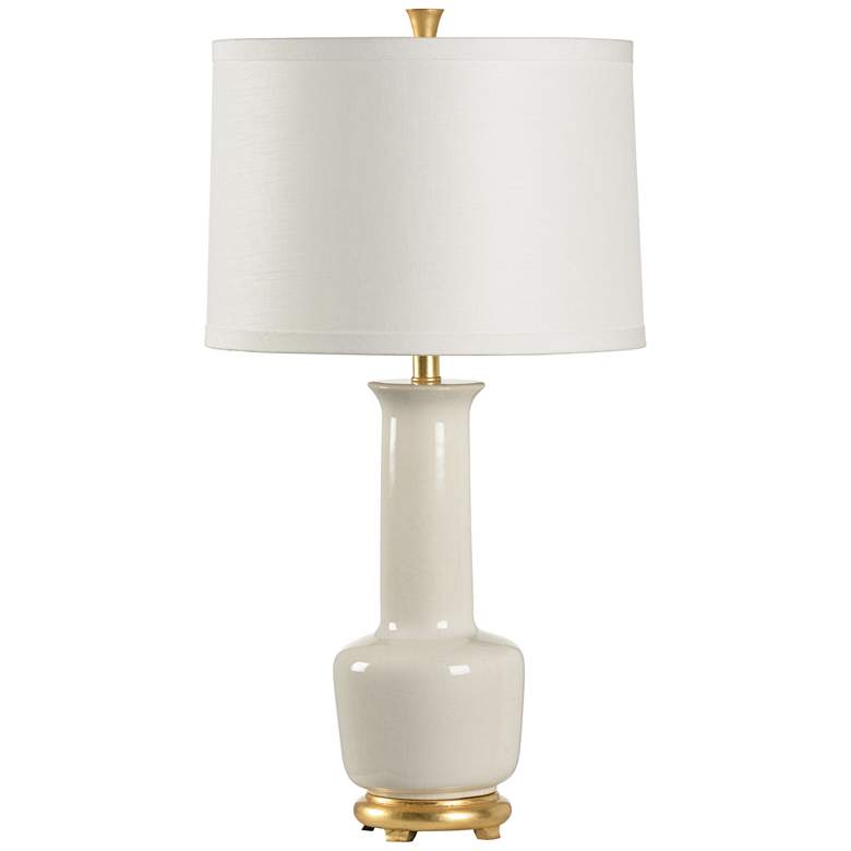 Image 1 Wildwood Olsen 30 1/2" Traditional Snow White Glaze Ceramic Table Lamp