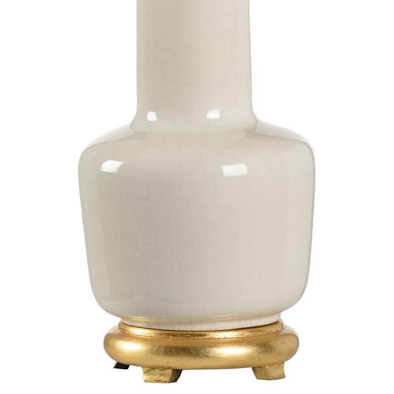 Image 2 Wildwood Olsen 30 1/2" Traditional Snow White Glaze Ceramic Table Lamp more views