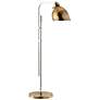 Thumbnail2 of Wildwood Roxy Patinated and Polished Floor Lamp