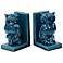 Wiley 2-Piece Blue Owl Bookends