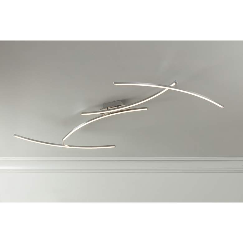 Image 1 Wilfax Chrome Finish 4-Arm LED Track Fixture by Pro Track