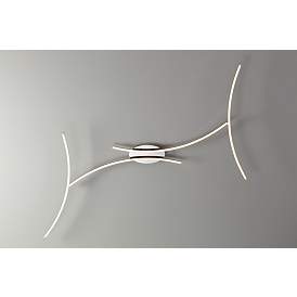 Image5 of Wilfax Chrome Finish 4-Arm LED Track Fixture by Pro Track more views