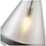 2_Willard 13 1/2"W Urban Bronze and Opal Glass Pendant Light more views