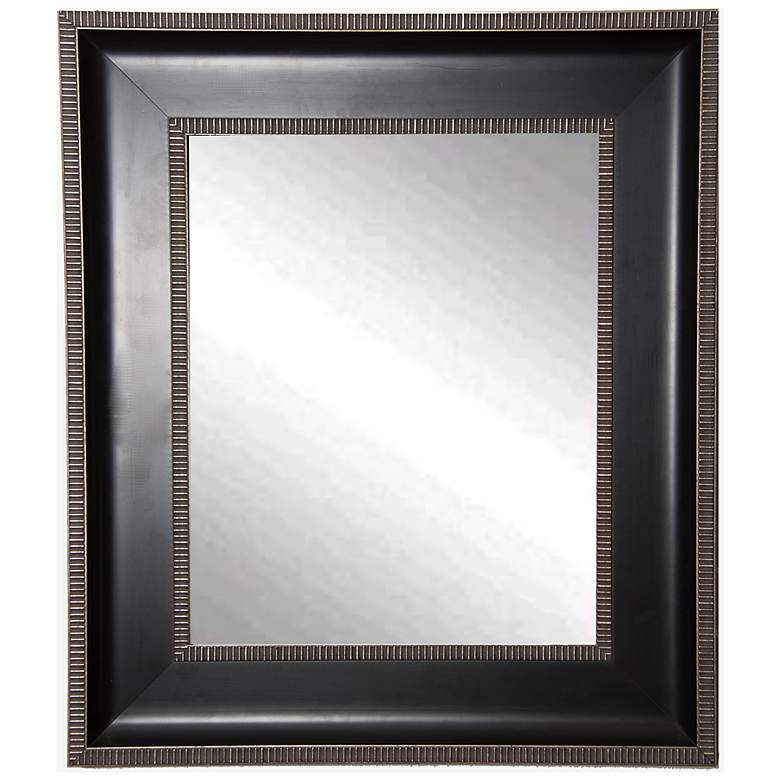 Image 1 Willards Black and Silver 29 1/4" x 35 1/4" Wall Mirror