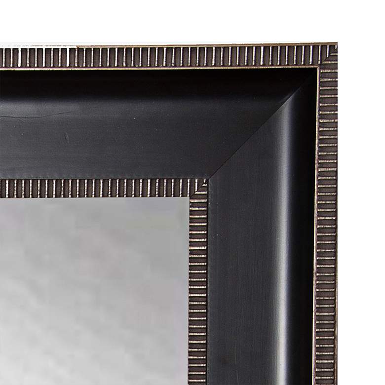Image 2 Willards Black and Silver 29 1/4" x 35 1/4" Wall Mirror more views