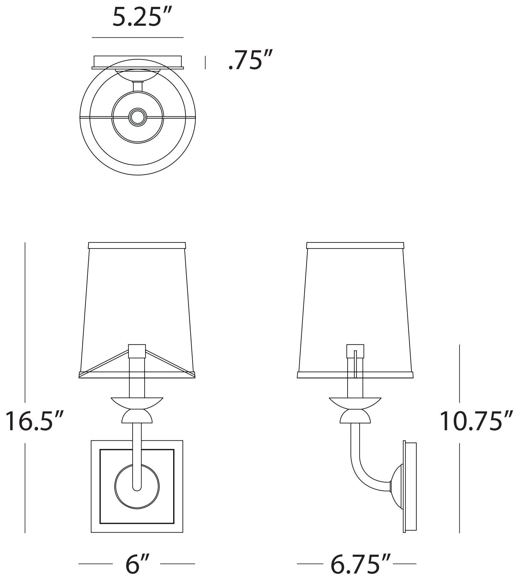 Image 4 William 10.75" High Polished Nickel Wall Sconce more views