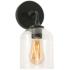 William 11" Wall Sconce - Black