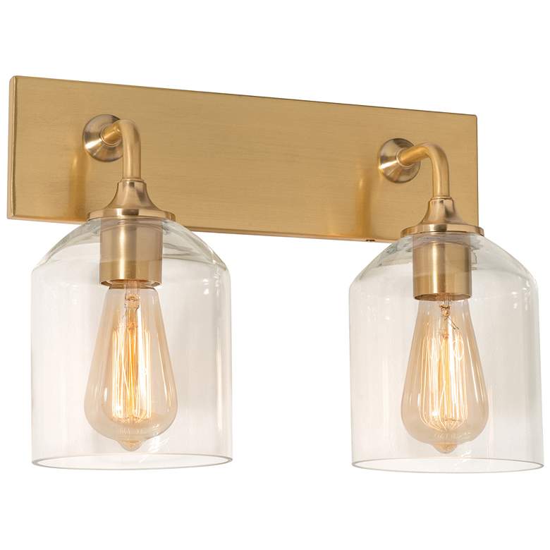 Image 1 William 15" Vanity - Satin Brass