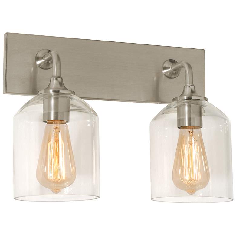 Image 1 William 15" Vanity - Satin Nickel