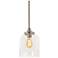 William 7 3/4" Wide Satin Nickel Mini Pendant