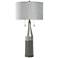 Williams Compas Silver Ceramic Table Lamp