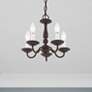 Thumbnail1 of Williamsburg 13-in 5-Light Bronze Candle Chandelier