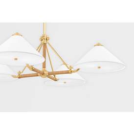 Image5 of Williamsburg 8 Light Chandelier - Brass more views