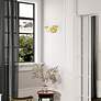 7_Williamsburgh 2 Light Polished Brass Candle Wall Sconce more views