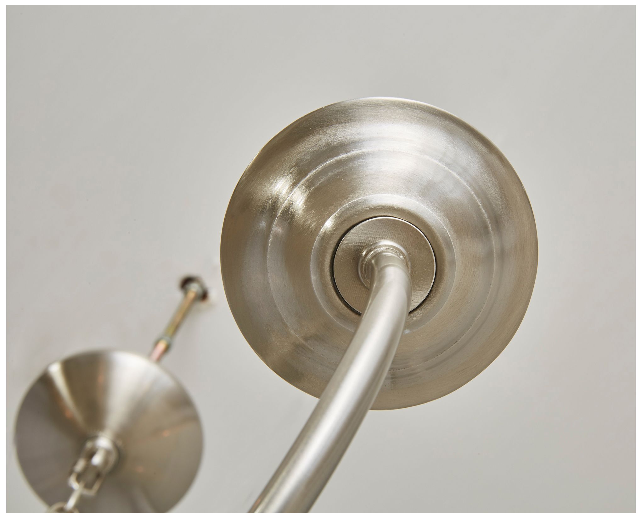 Image 6 Williamsburgh 24" Wide Brushed Nickel 6-Light Chandelier more views