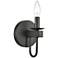 Williamson 7" High 1-Light Sconce - Black