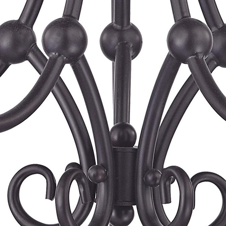 Image 6 Williamsport 20" Wide Oil-Rubbed Bronze 5-Light Chandelier more views