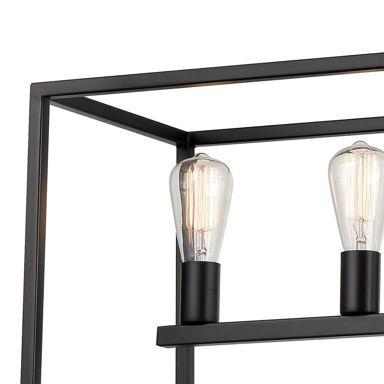 Image 2 Williamsport 37" Wide 5-Light Linear Chandelier - Oil Rubbed Bronze more views