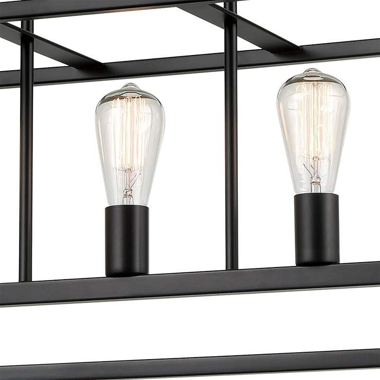 Image 3 Williamsport 37" Wide 5-Light Linear Chandelier - Oil Rubbed Bronze more views