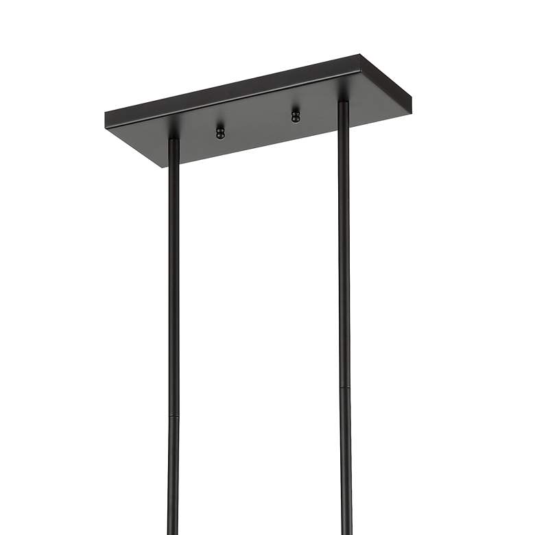 Image 4 Williamsport 37" Wide 5-Light Linear Chandelier - Oil Rubbed Bronze more views