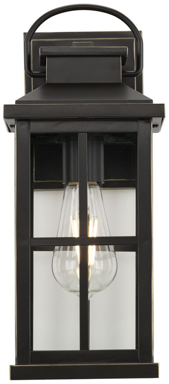 Image 6 Williamston Collection One-Light Clear Glass Medium Outdoor Wall Lantern more views