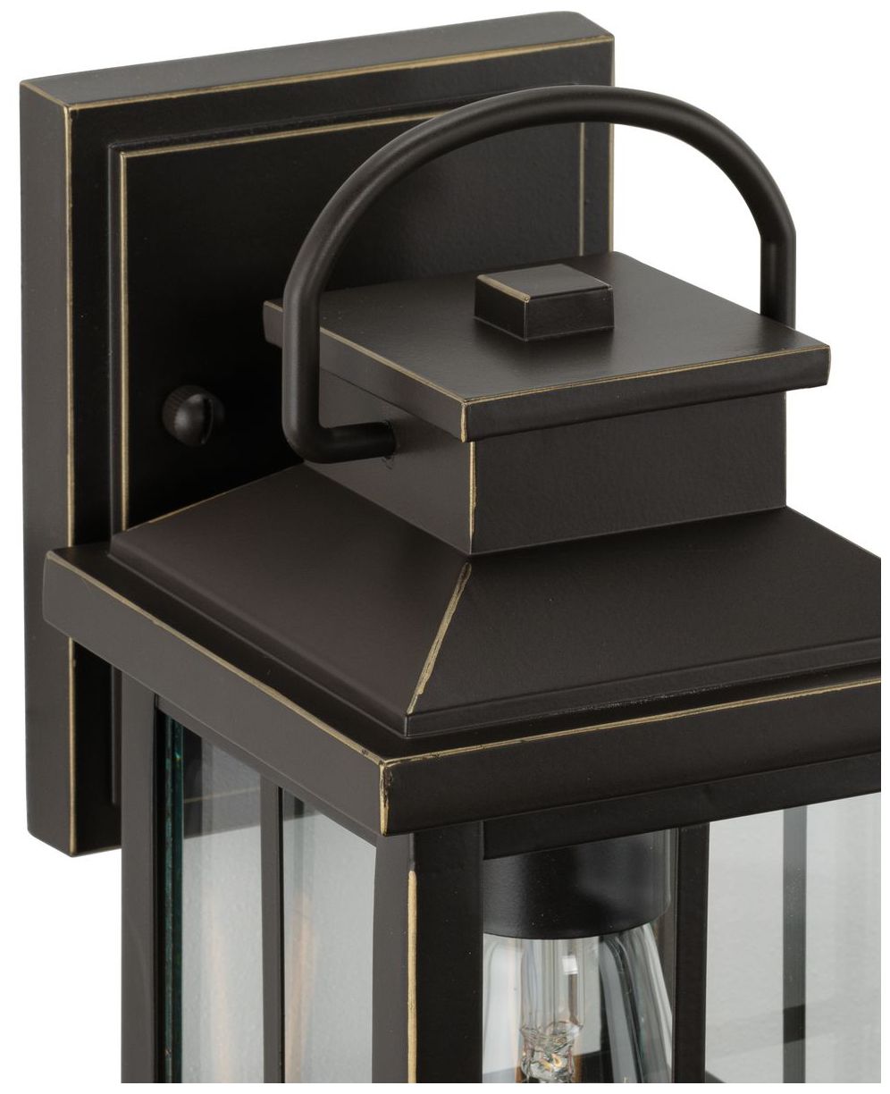 Williamston Collection One-Light Clear Glass Medium Outdoor Wall Lantern