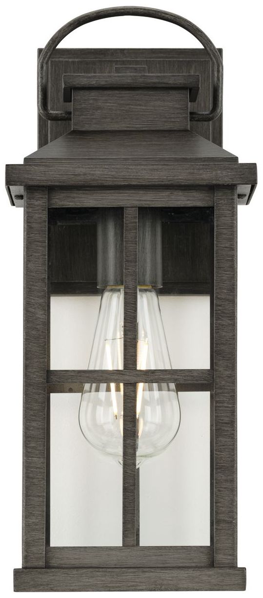 Image 6 Williamston Collection One-Light Clear Glass Medium Outdoor Wall Lantern more views