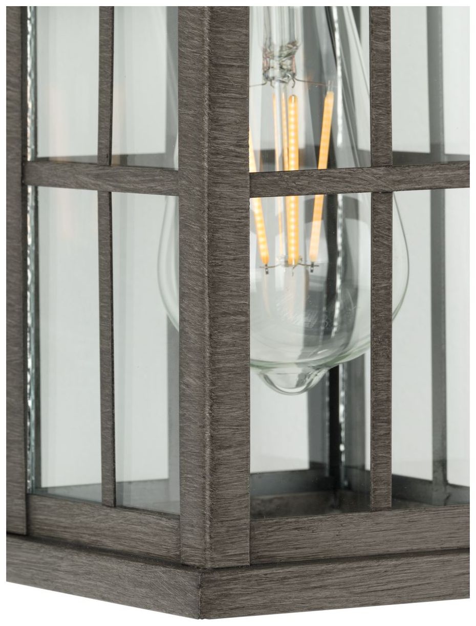 Image 7 Williamston Collection One-Light Clear Glass Medium Outdoor Wall Lantern more views