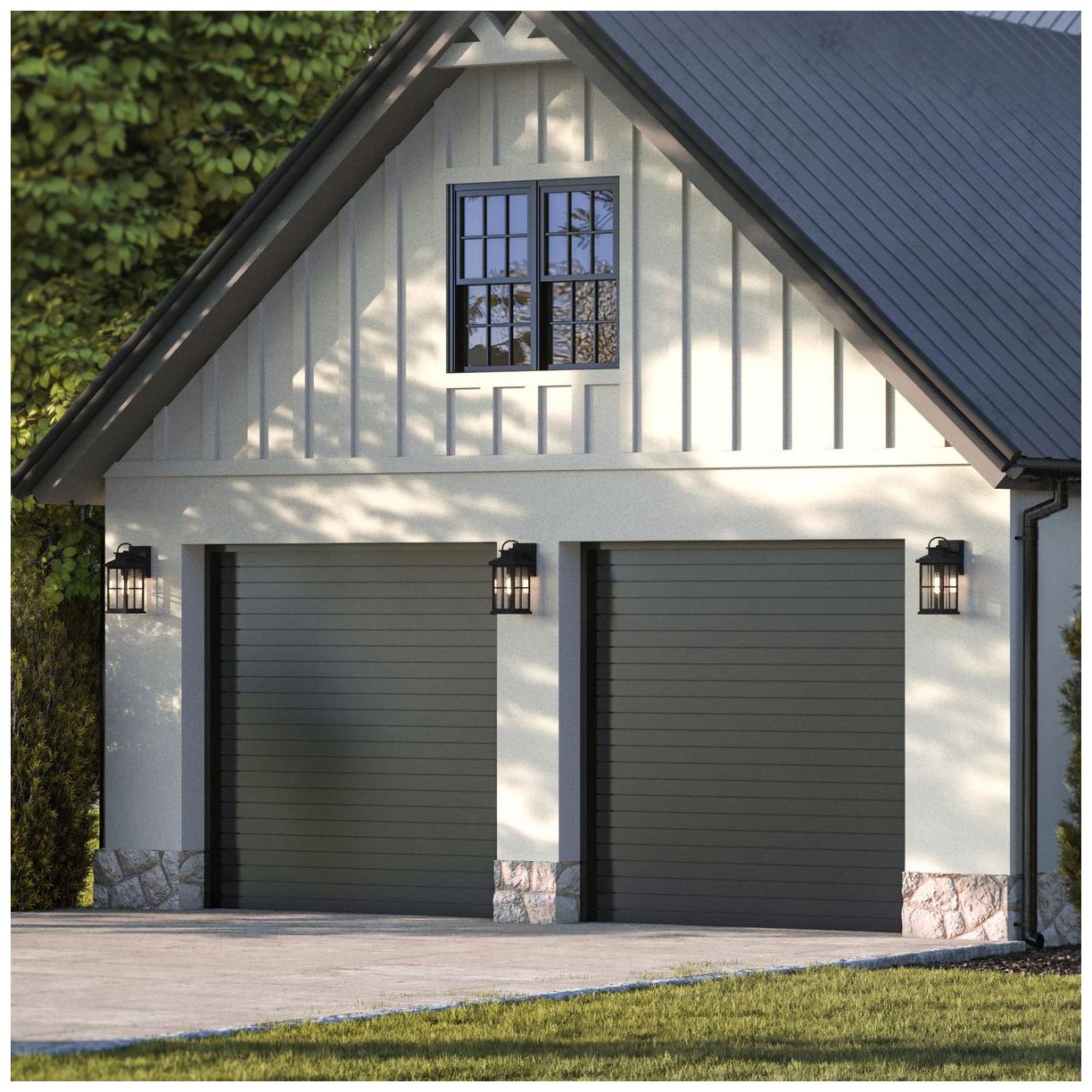 Image 3 Williamston Collection One-Light Clear Glass Small Outdoor Wall Lantern more views