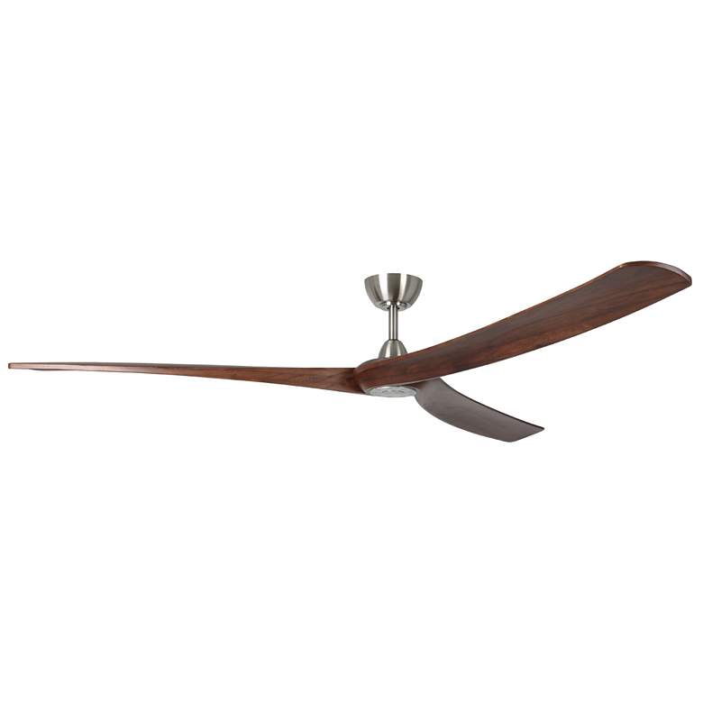 Image 1 Williwaw 84" 3-Blade Fan w/ 5 Speed Remote Acacia Blades