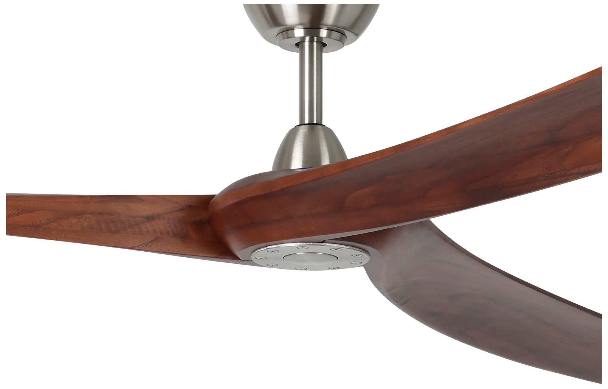 Image 2 Williwaw 84" 3-Blade Fan w/ 5 Speed Remote Acacia Blades more views