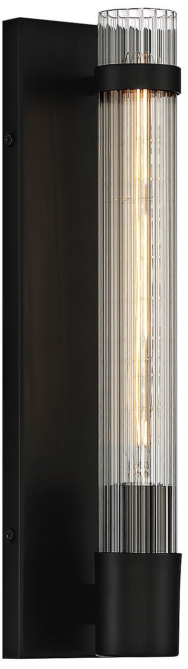 Image 3 Willmar 1-Light Wall Sconce in Matte Black more views