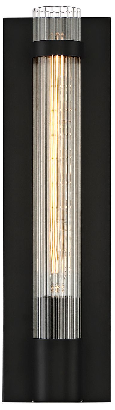 Image 4 Willmar 1-Light Wall Sconce in Matte Black more views