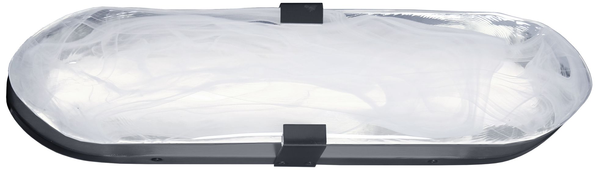 Willmina 16" High Matte Black, White LED Wall Sconce
